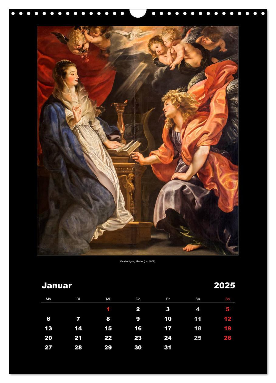 Bild: 9783457012550 | Peter Paul Rubens - Rubens (Wandkalender 2025 DIN A3 hoch),...