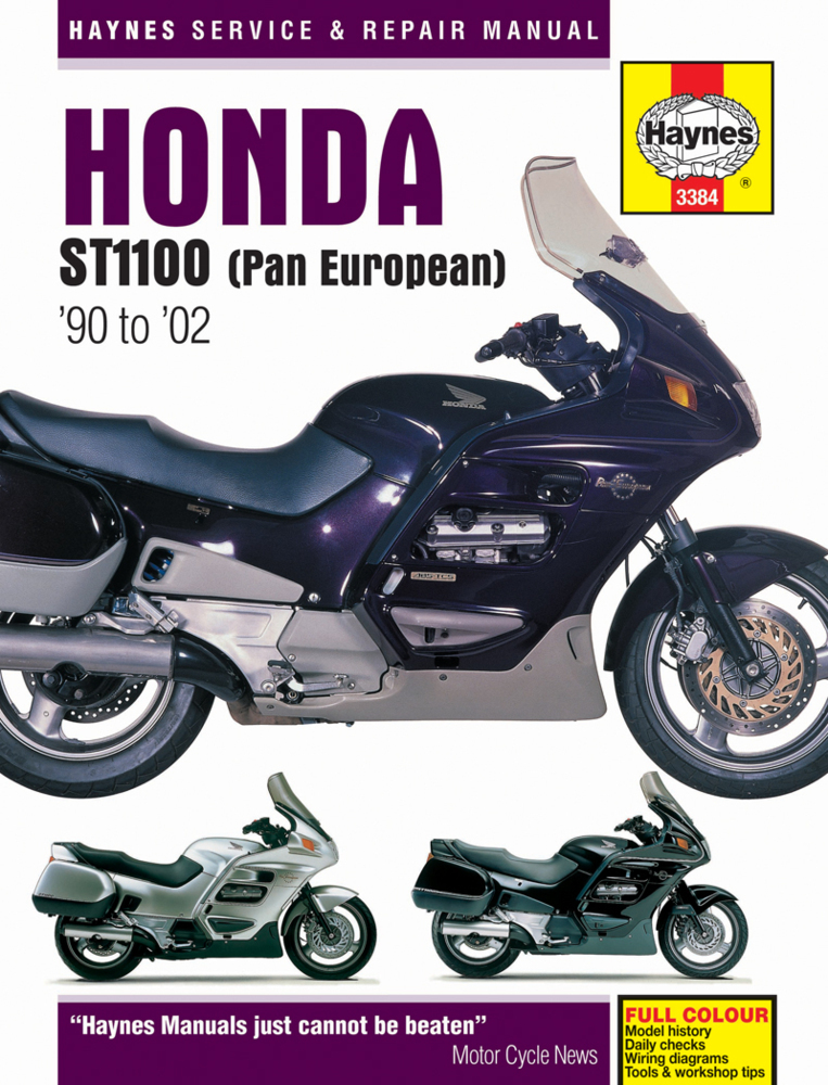 Cover: 9781785212949 | Honda ST1100 Pan European V-Fours (90 - 02) Haynes Repair Manual