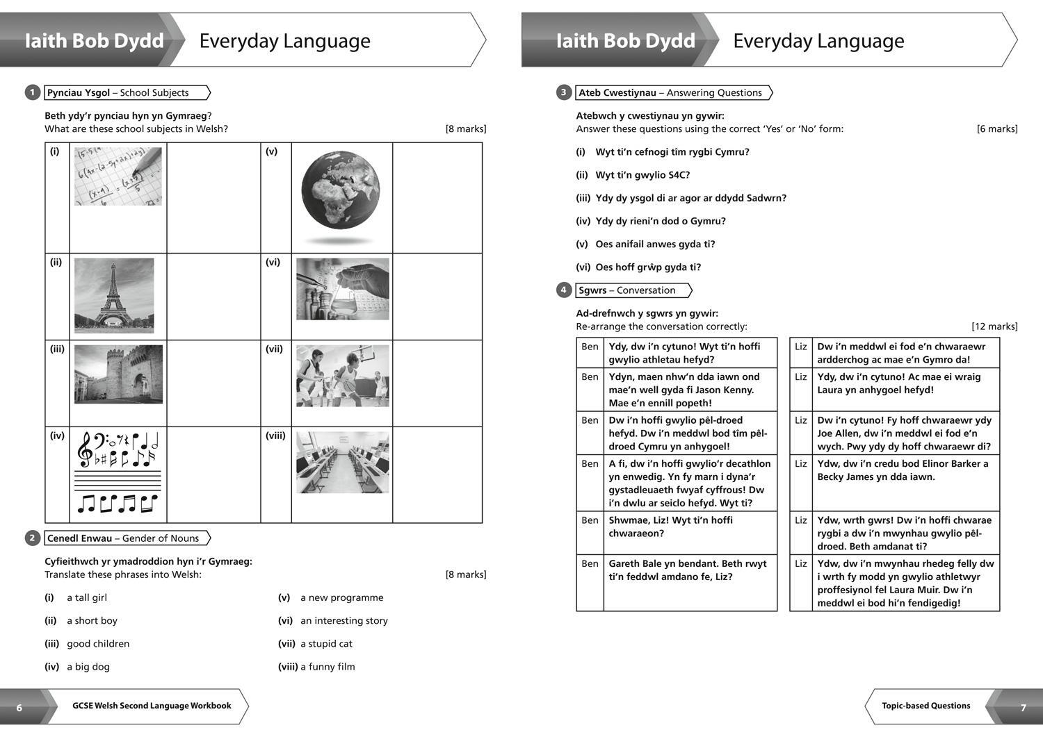 Bild: 9780008326944 | WJEC GCSE Welsh as a Second Language Workbook | Collins GCSE | Buch