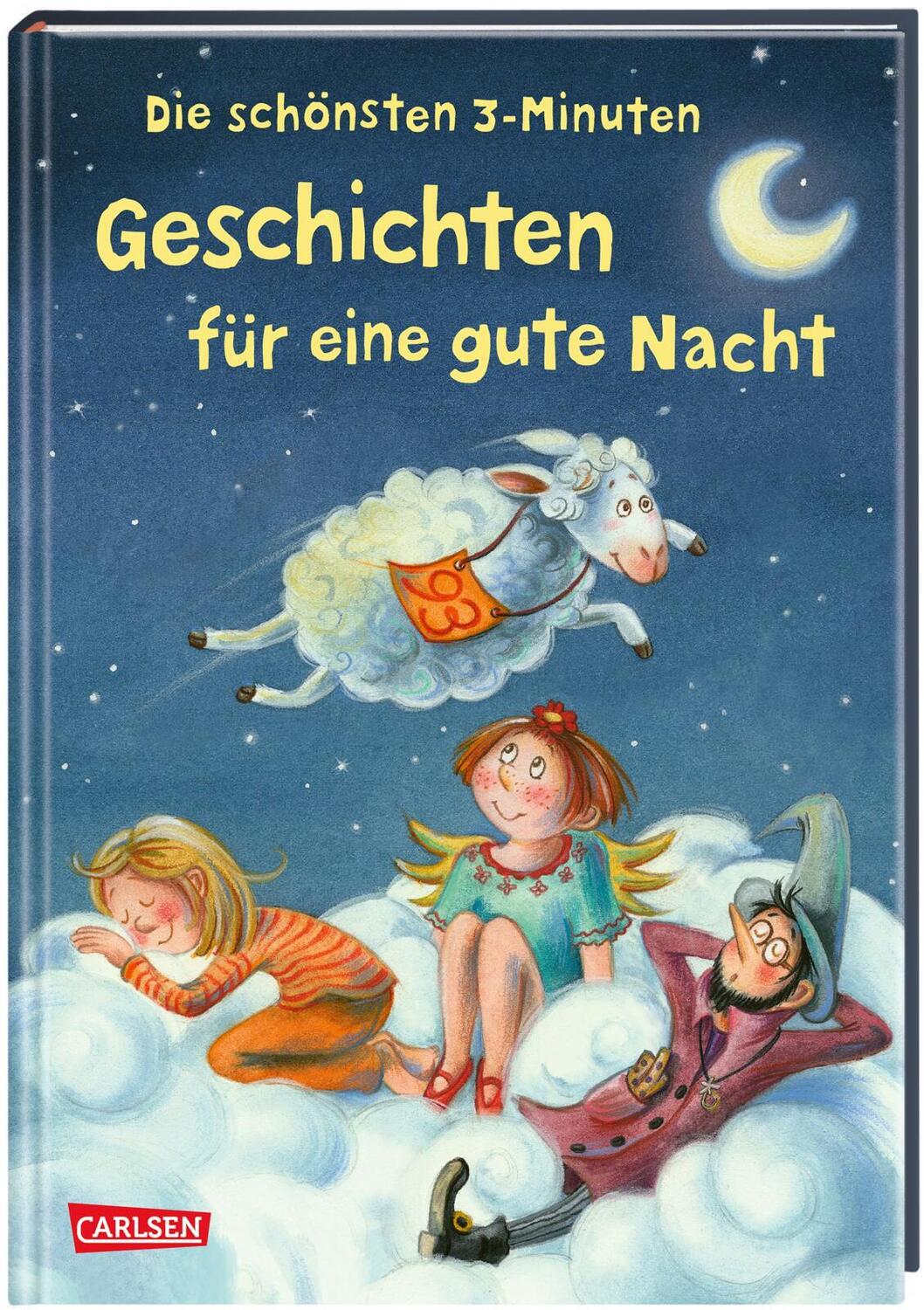 Cover: 9783551222732 | VORLESEMAUS: Die schönsten 3-Minuten Geschichten für eine gute Nacht