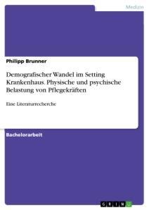 Cover: 9783346361721 | Demografischer Wandel im Setting Krankenhaus. Physische und...