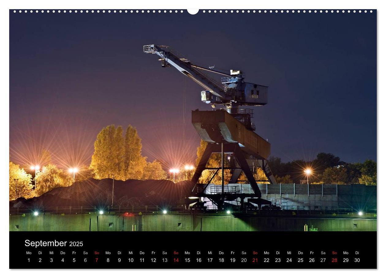 Bild: 9783435546930 | Duisburgs Nächte (Wandkalender 2025 DIN A2 quer), CALVENDO...