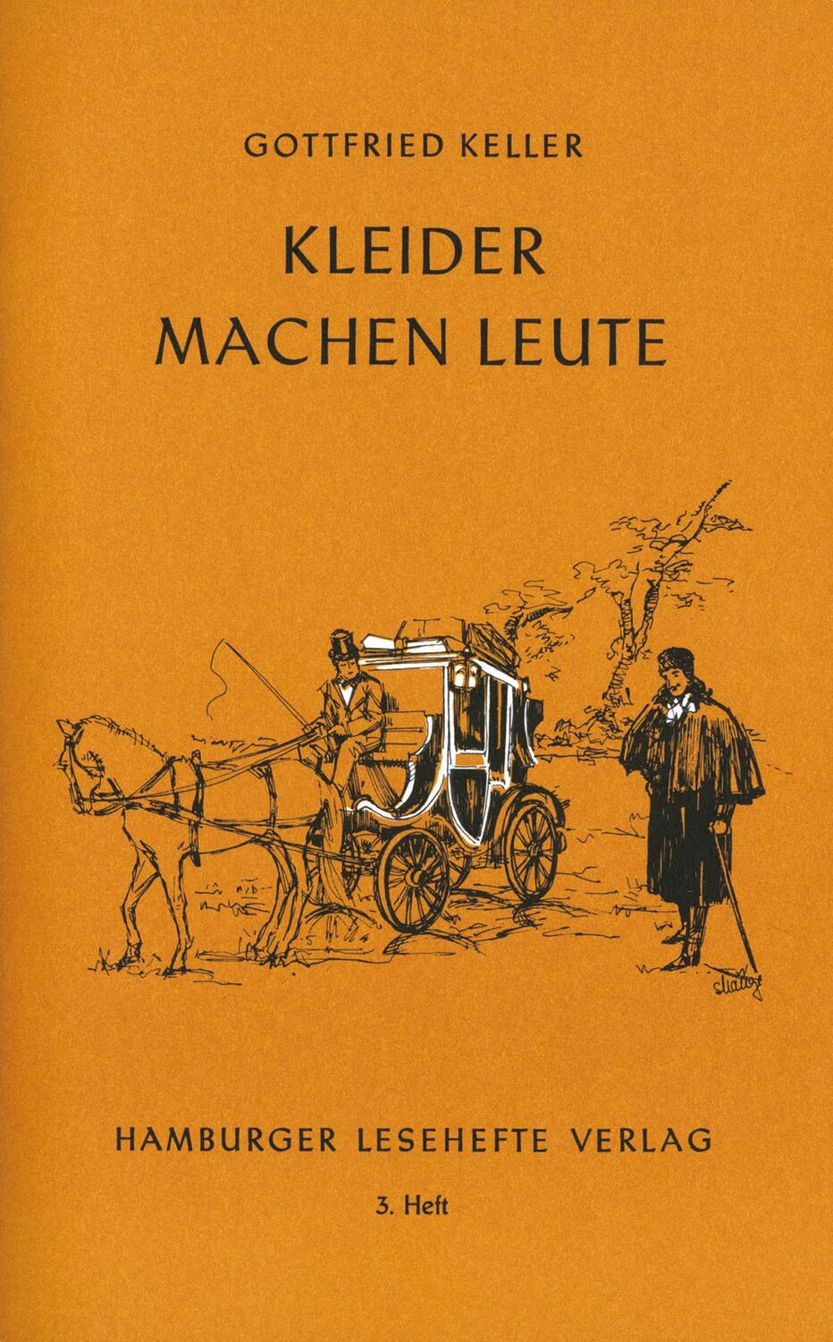 Cover: 9783872910028 | Kleider machen Leute | Novelle | Gottfried Keller | Broschüre | 2021