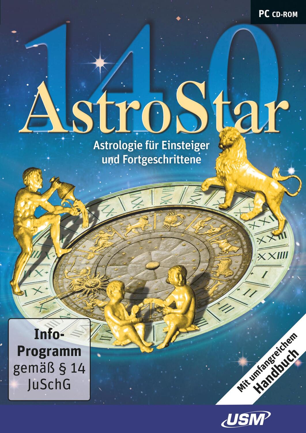 Cover: 9783803215956 | AstroStar 14 | Astrologie für Einsteiger und Fortgeschrittene | CD-ROM