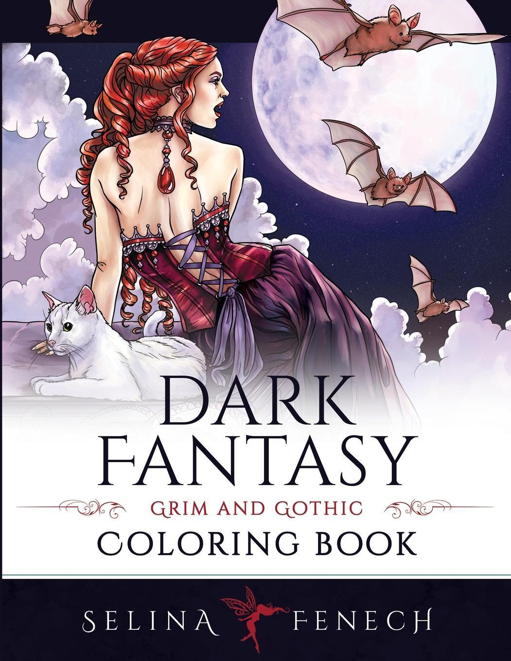 Cover: 9781922390226 | Dark Fantasy Coloring Book | Selina Fenech | Taschenbuch | Paperback
