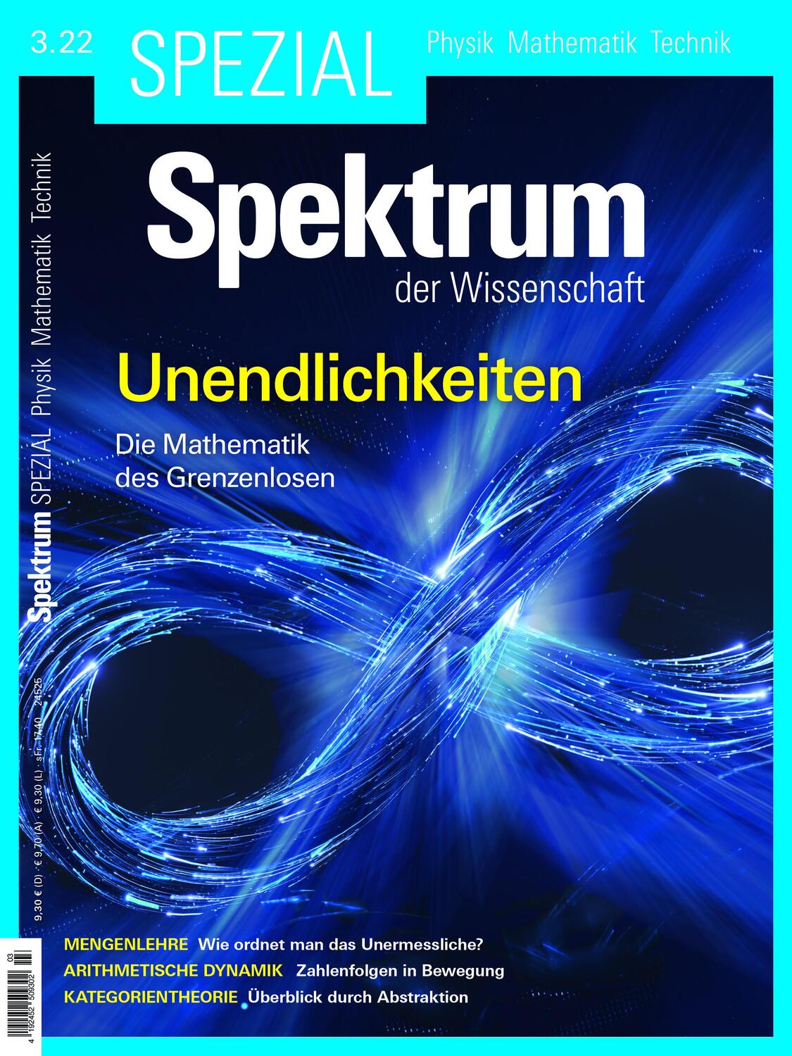 Cover: 9783958926349 | Spektrum Kompakt - Unendlichkeiten | Die Mathematik des Grenzenlosen