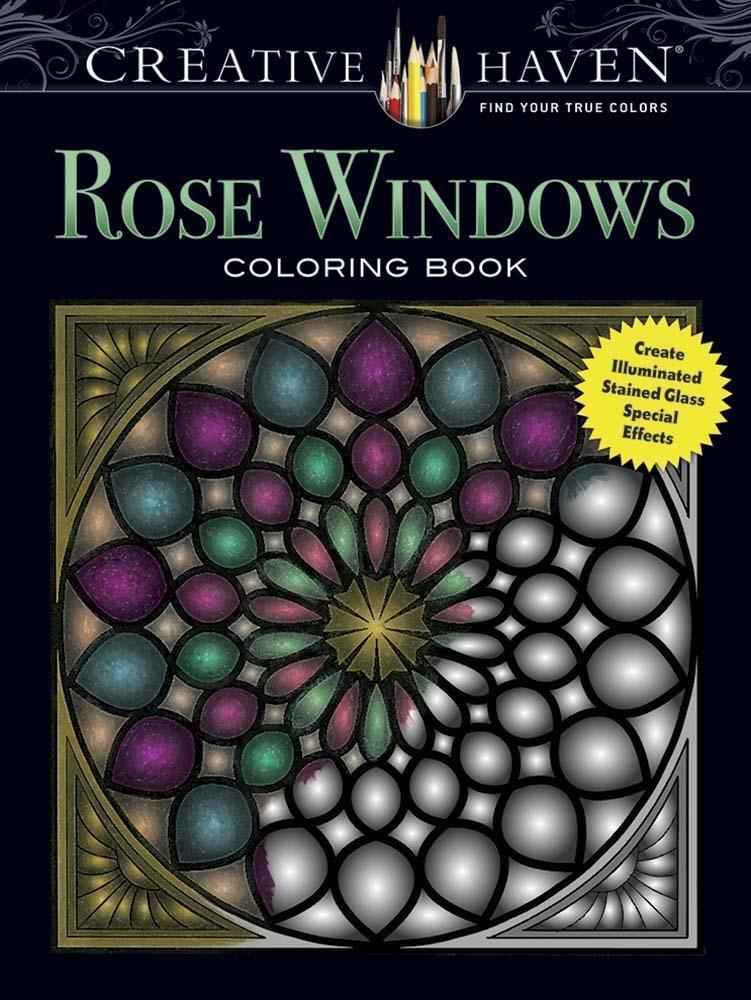 Cover: 9780486806426 | Creative Haven Rose Windows Coloring Book | Joel S Avren | Taschenbuch