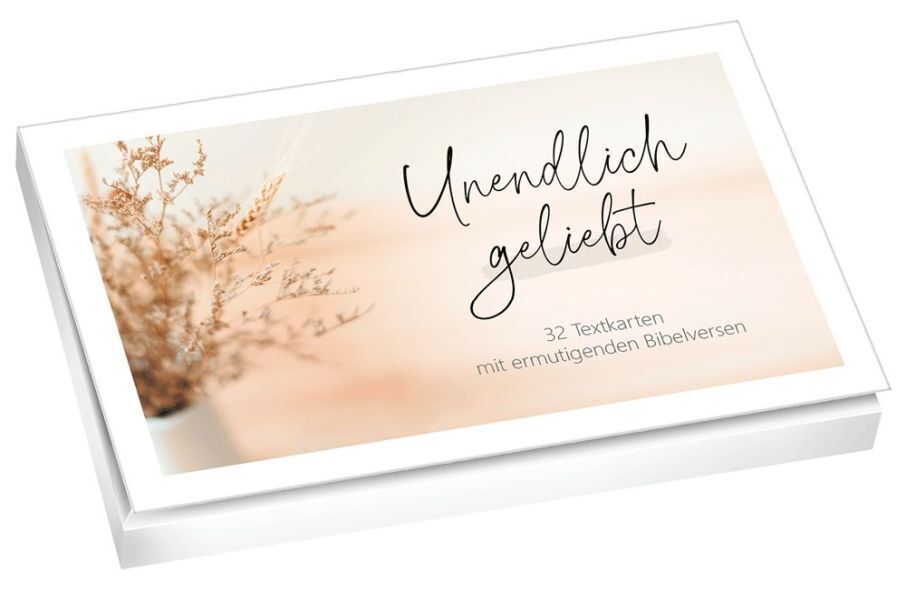 Cover: 4029856840888 | Unendlich geliebt - Textkarten | Stück | 32 S. | Deutsch | 2024