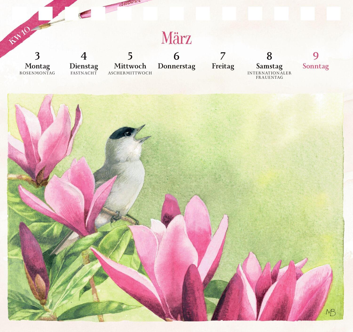 Bild: 4050003955230 | Kalender mit 53 Postkarten: 2025 - Marjolein Bastin - Blick in den...