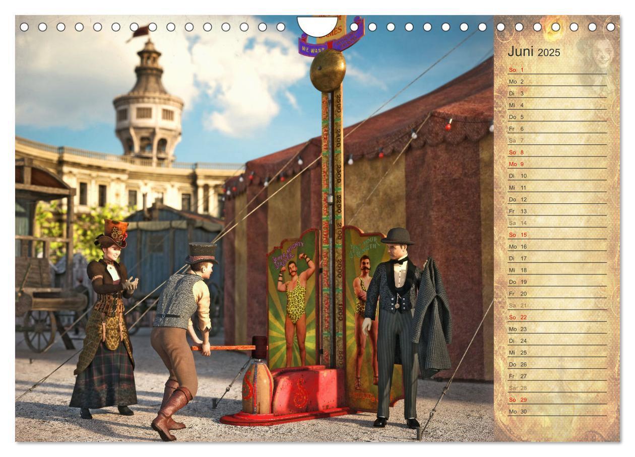 Bild: 9783383838538 | Steampunk Carnival (Wandkalender 2025 DIN A4 quer), CALVENDO...