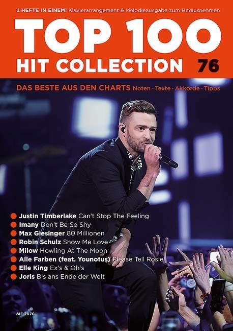 Cover: 9783795709471 | Top 100 Hit Collection 76. Klavier / Keyboard | Broschüre | Deutsch