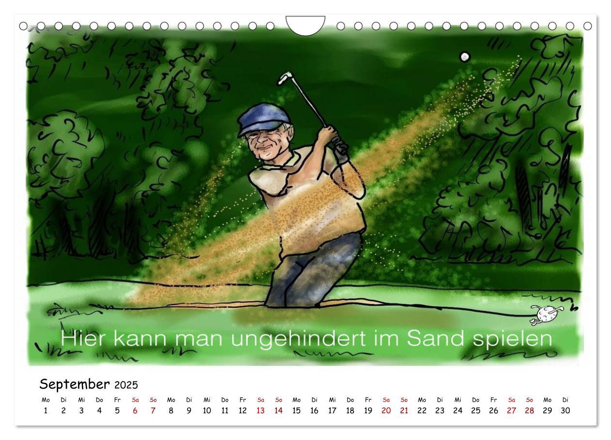 Bild: 9783435396788 | Golfkalender für Anfänger und alle die Spaß am Golfen haben...