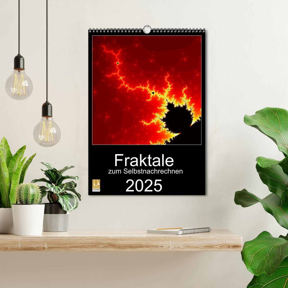 Bild: 9783435976249 | Fraktale zum Selbstnachrechnen (Wandkalender 2025 DIN A3 hoch),...