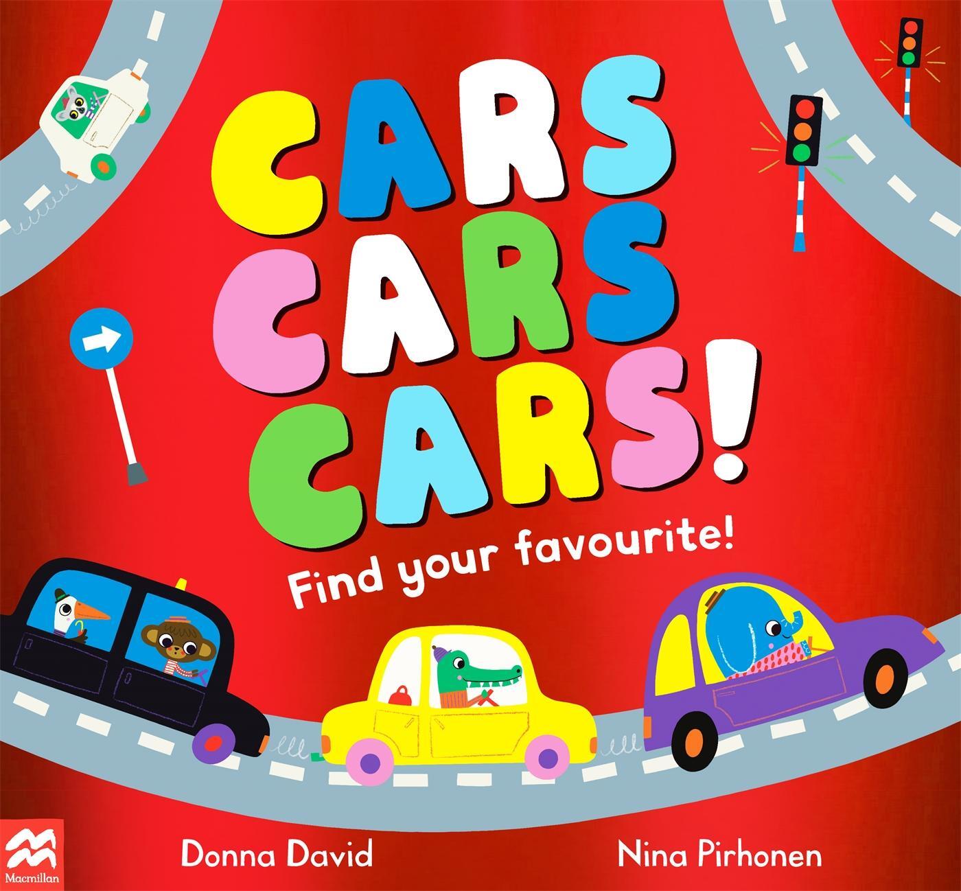 Cover: 9781529069761 | Cars Cars Cars! | Find Your Favourite | Donna David | Taschenbuch