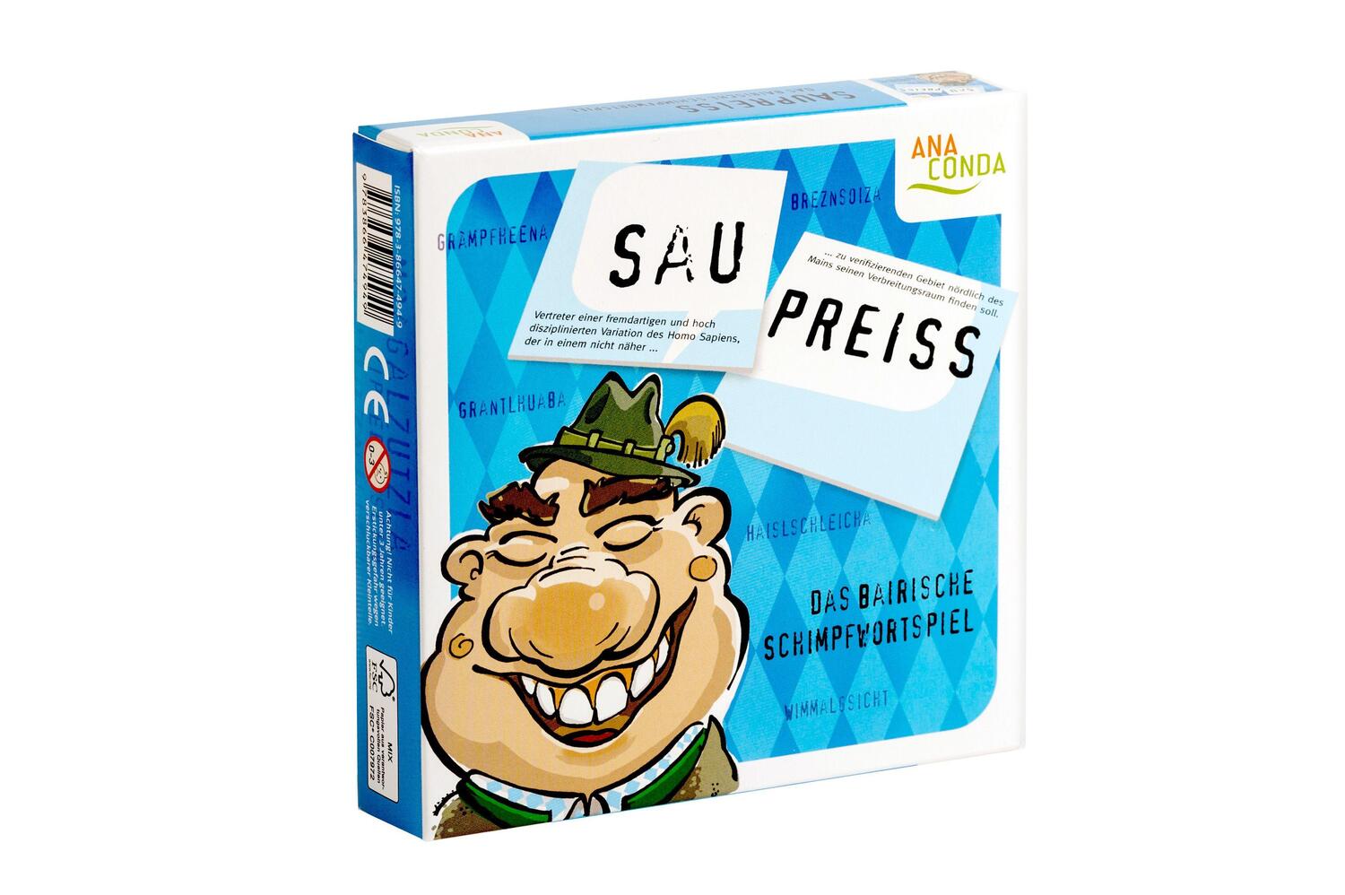 Cover: 9783866474949 | Saupreiß - Das Bairische Schimpfwortspiel | Roland Pecher (u. a.)