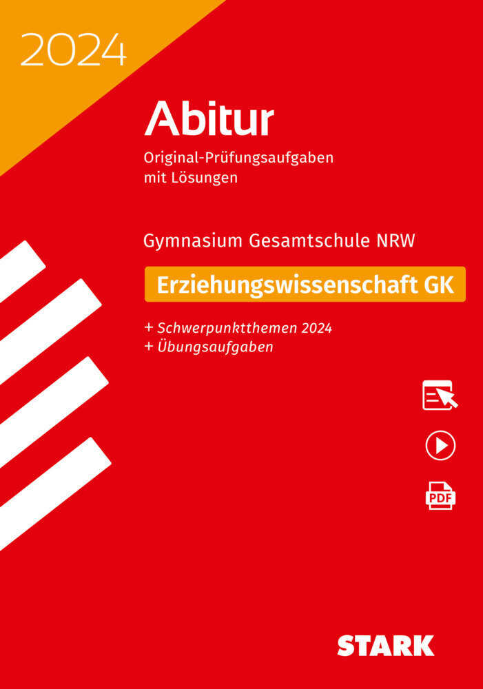 Cover: 9783849057510 | STARK Abiturprüfung NRW 2024 - Erziehungswissenschaft GK, m. 1...