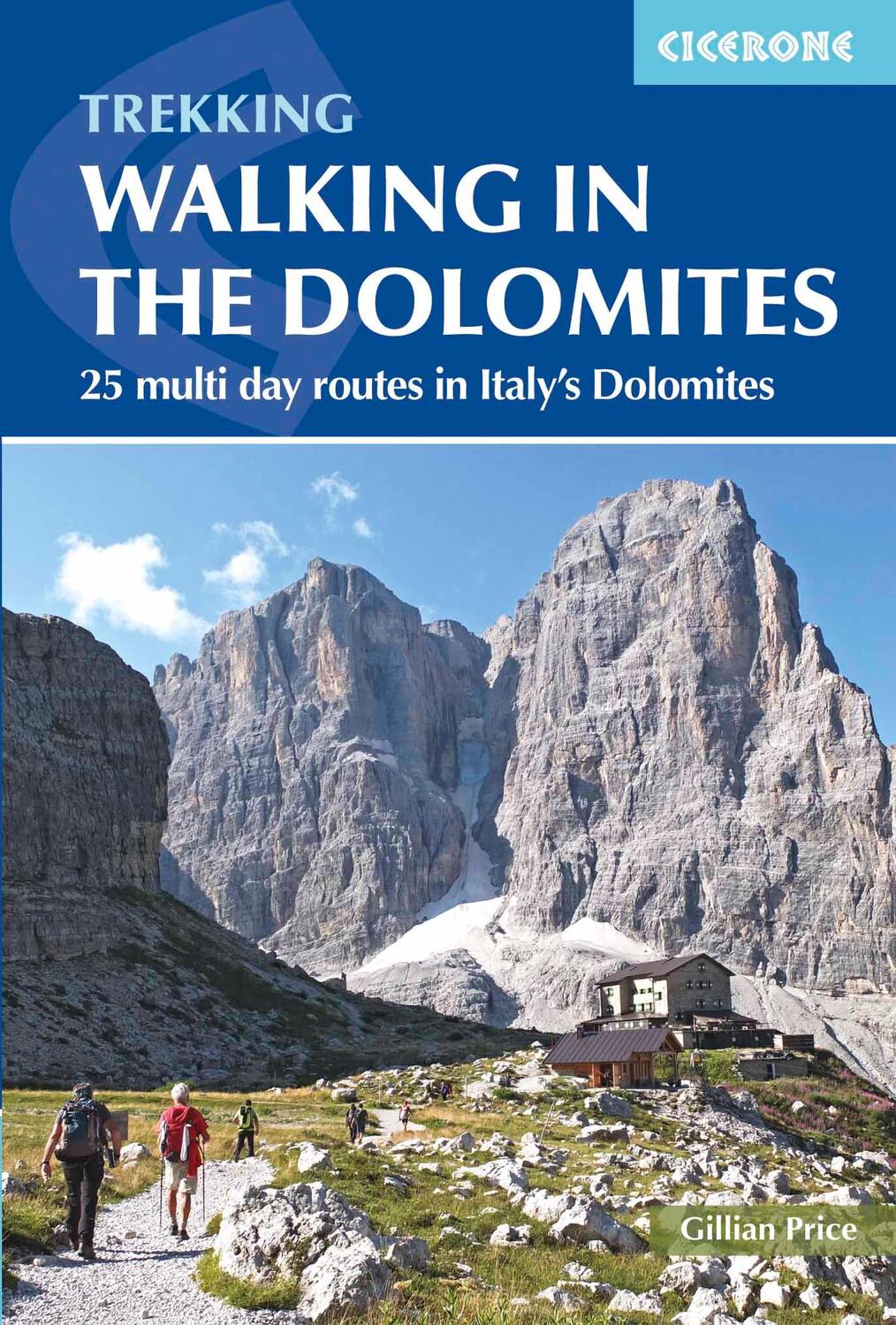 Cover: 9781852848446 | Walking in the Dolomites | 25 Multi-Day Routes in Italy's Dolomites