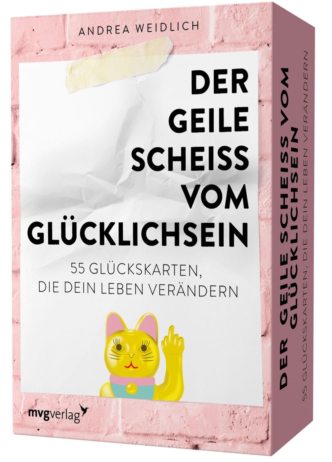 Cover: 9783747401866 | Der geile Scheiß vom Glücklichsein - 55 Glückskarten, die dein...