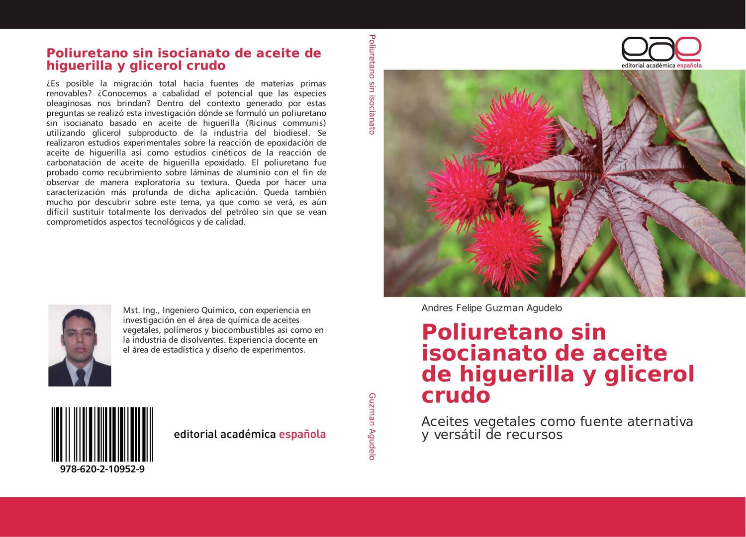 Cover: 9786202109529 | Poliuretano sin isocianato de aceite de higuerilla y glicerol crudo