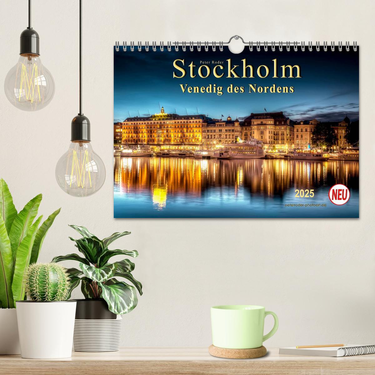 Bild: 9783435573905 | Stockholm - Venedig des Nordens (Wandkalender 2025 DIN A4 quer),...