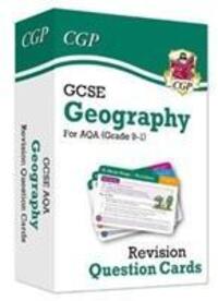 Cover: 9781789082784 | Grade 9-1 GCSE Geography AQA Revision Question Cards | CGP Books