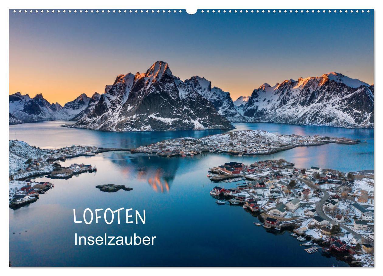 Cover: 9783675880702 | Lofoten Inselzauber (Wandkalender 2024 DIN A2 quer), CALVENDO...