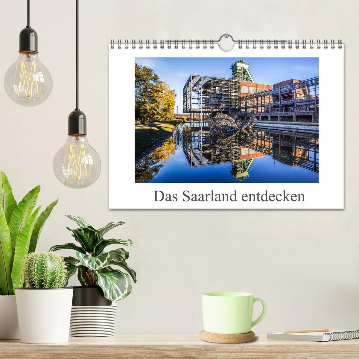 Bild: 9783435193721 | Das Saarland entdecken (Wandkalender 2025 DIN A4 quer), CALVENDO...