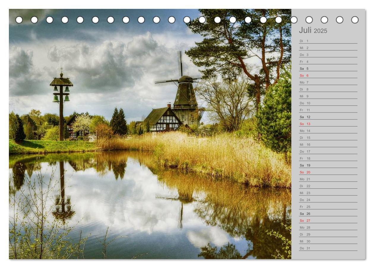 Bild: 9783435794980 | Zwischen Harz und Heide (Tischkalender 2025 DIN A5 quer), CALVENDO...