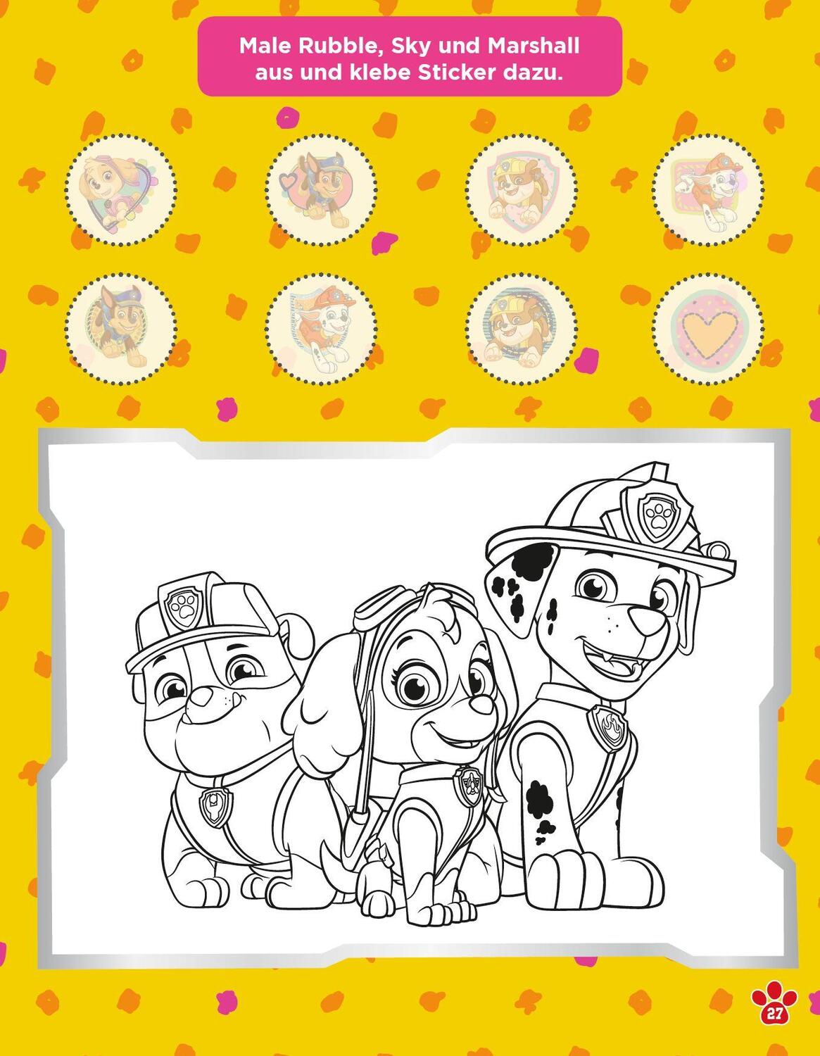 Bild: 8018190089639 | PAW Patrol Sticker Album Set | Broschüre | 60 S. | Deutsch | 2018