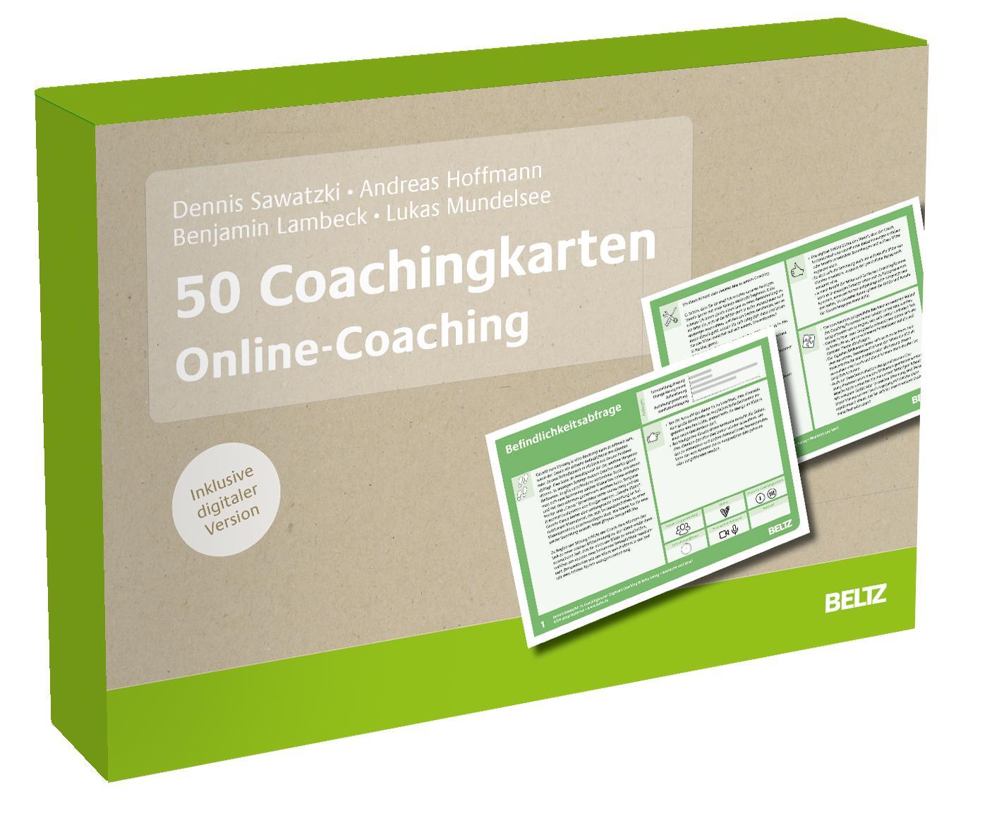 Cover: 4019172300265 | 50 Coachingkarten Online-Coaching | Dennis Sawatzki (u. a.) | Bundle
