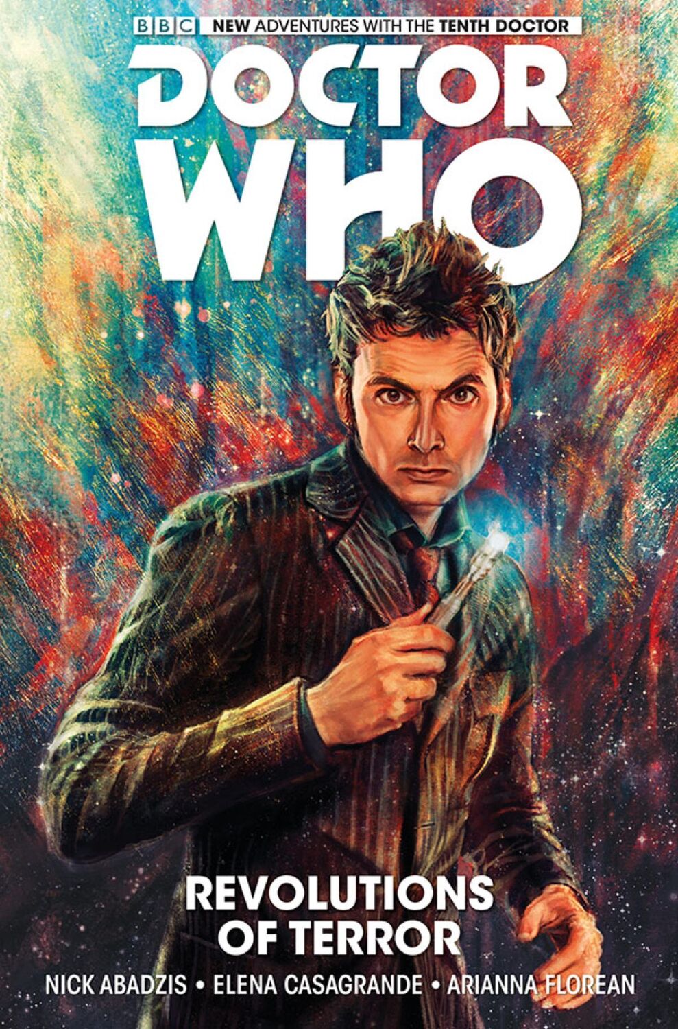 Cover: 9781782761730 | Doctor Who: The Tenth Doctor Vol. 1: Revolutions of Terror | Abadzis