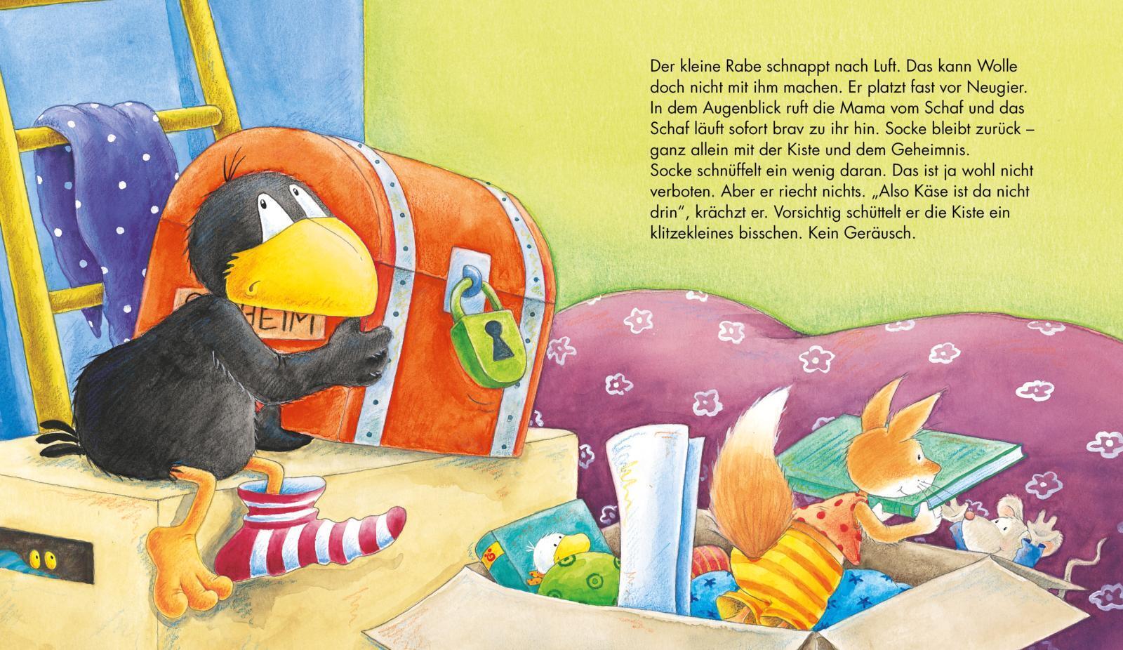 Bild: 9783480223046 | Der kleine Rabe Socke: Alles geheim! | Nele Moost (u. a.) | Buch