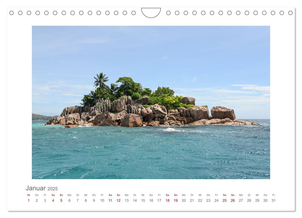 Bild: 9783457196939 | Seychellen - unterwegs mit Julia Hahn (Wandkalender 2025 DIN A4...