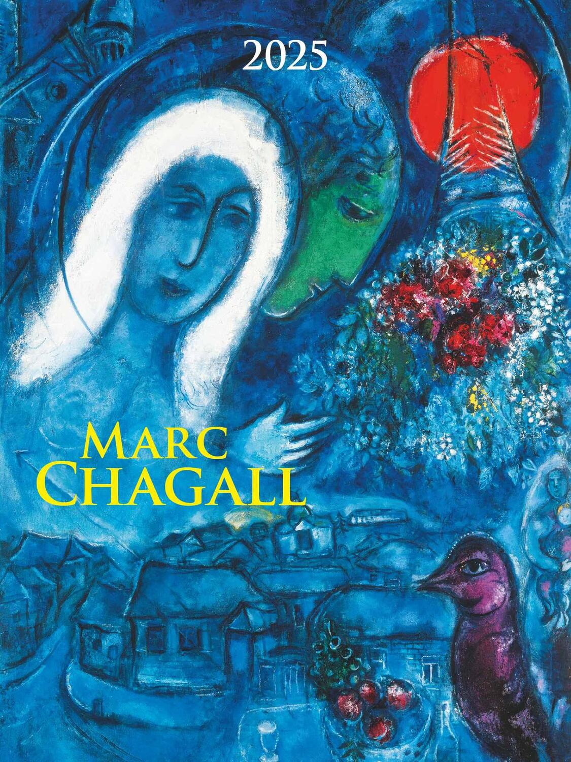 Cover: 4251732344030 | Marc Chagall 2025 - Bild-Kalender 42x56 cm - Kunst-Kalender -...