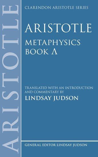 Cover: 9780198833116 | Aristotle, Metaphysics Lambda | Lindsay Judson | Taschenbuch | 2019