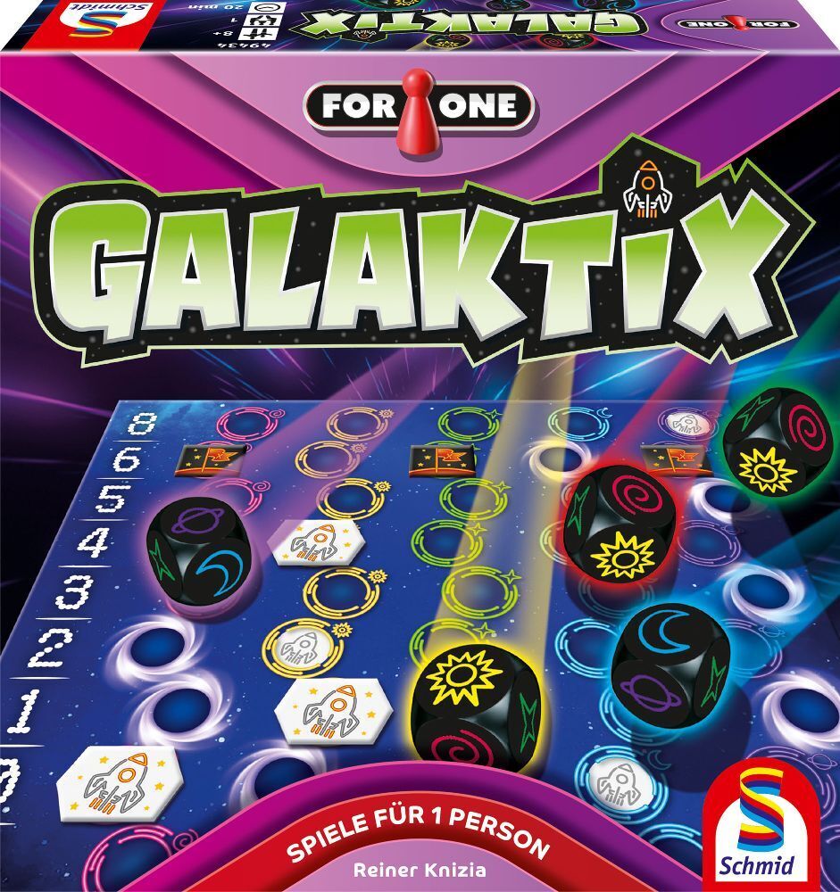Cover: 4001504494346 | For One, Galaktix | Familienspiele | Spiel | Schachtel | 49434 | 2023