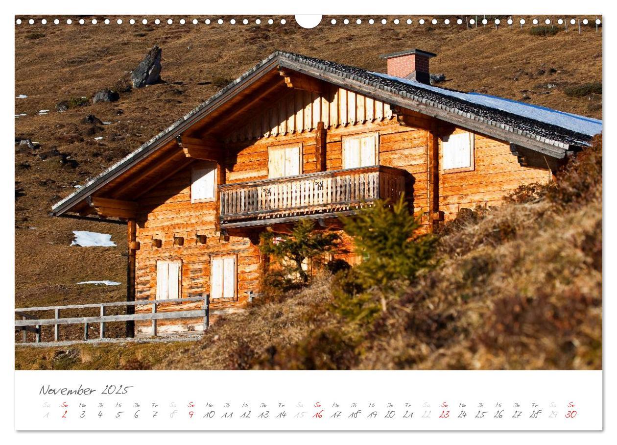 Bild: 9783435487769 | Einladung auf die Salzburger Almhütten (Wandkalender 2025 DIN A3...