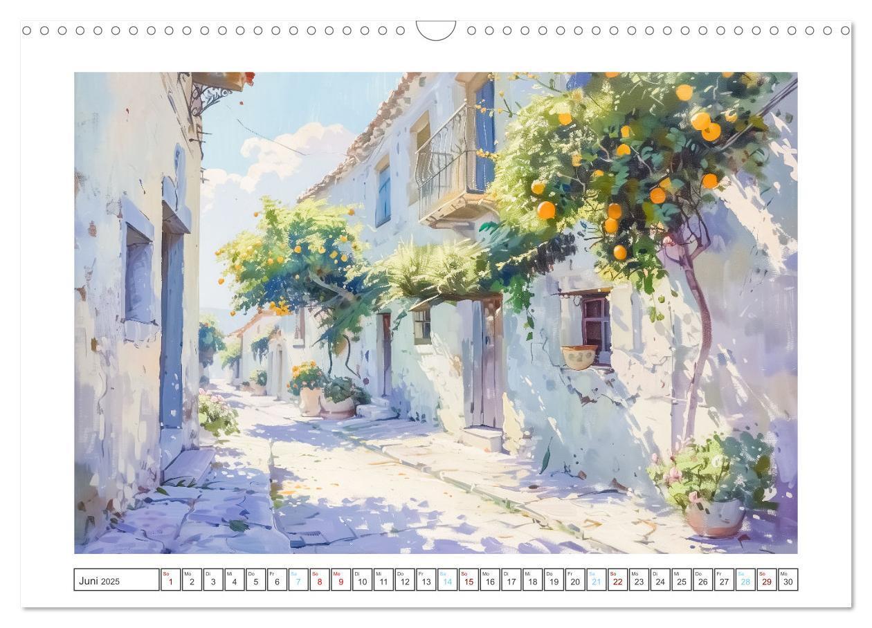 Bild: 9783383809699 | Mediterrane Landschaften (Wandkalender 2025 DIN A3 quer), CALVENDO...