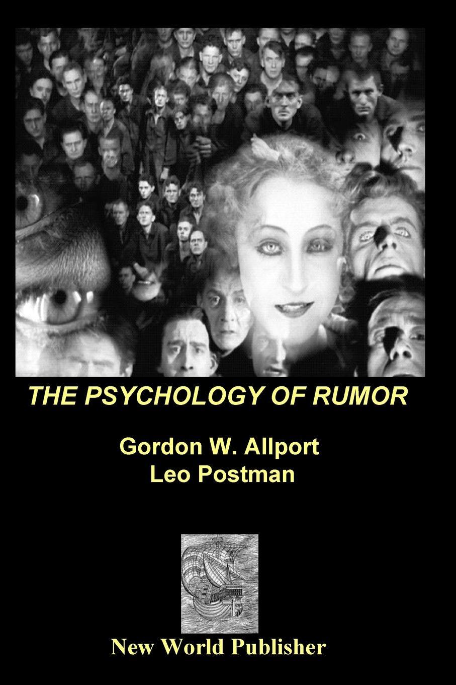 Cover: 9781955087339 | The Psychology of Rumor | Gordon Willard Allport (u. a.) | Taschenbuch