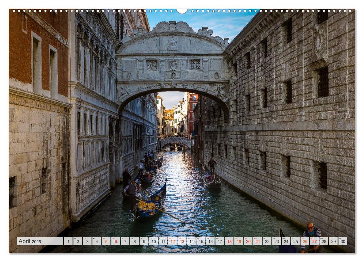 Bild: 9783435530533 | Wundervolles Venedig (hochwertiger Premium Wandkalender 2025 DIN A2...