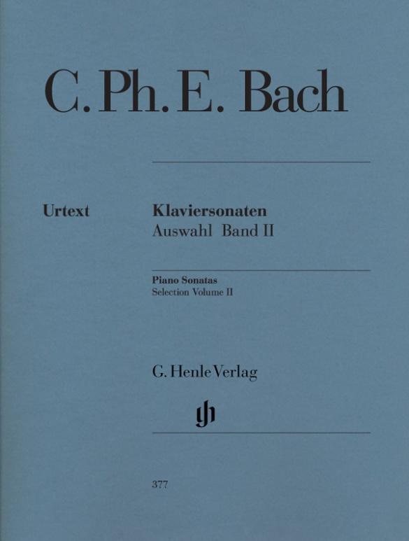 Cover: 9790201803777 | Klaviersonaten, Auswahl 02 | Carl Philipp Emanuel Bach | Taschenbuch