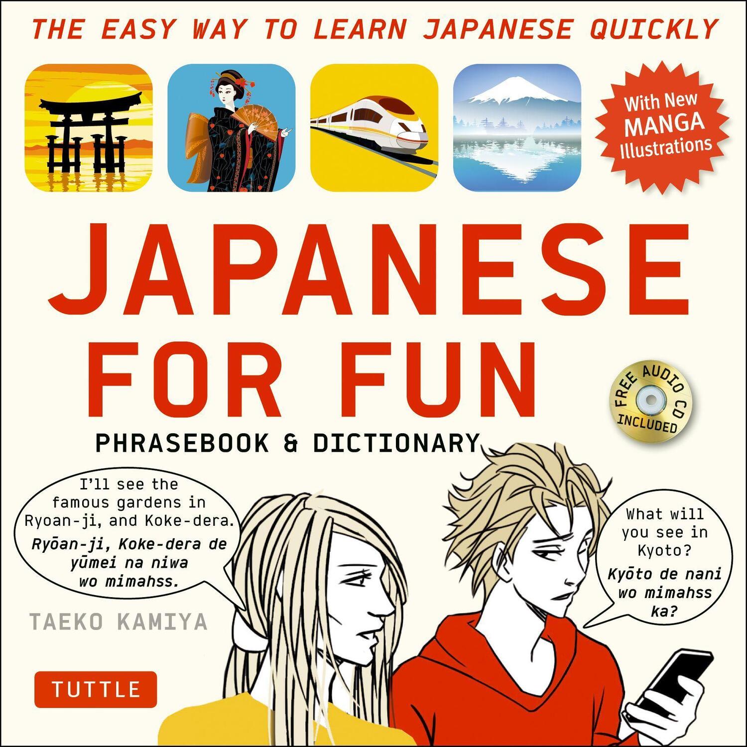 Cover: 9784805313985 | Japanese for Fun Phrasebook &amp; Dictionary: The Easy Way to Learn...