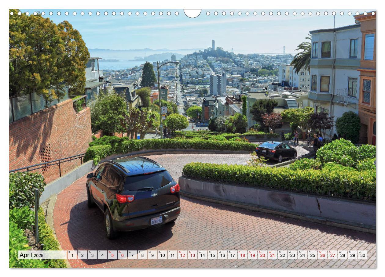 Bild: 9783435110155 | San Francisco - City on the Bay (Wandkalender 2025 DIN A3 quer),...