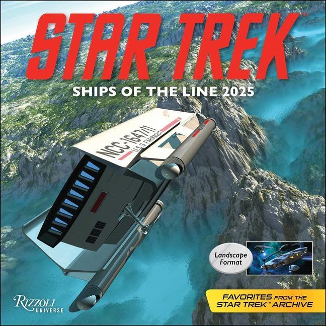 Cover: 9780789344939 | Star Trek Ships of the Line 2025 Wall Calendar | Cbs | Kalender | 2025