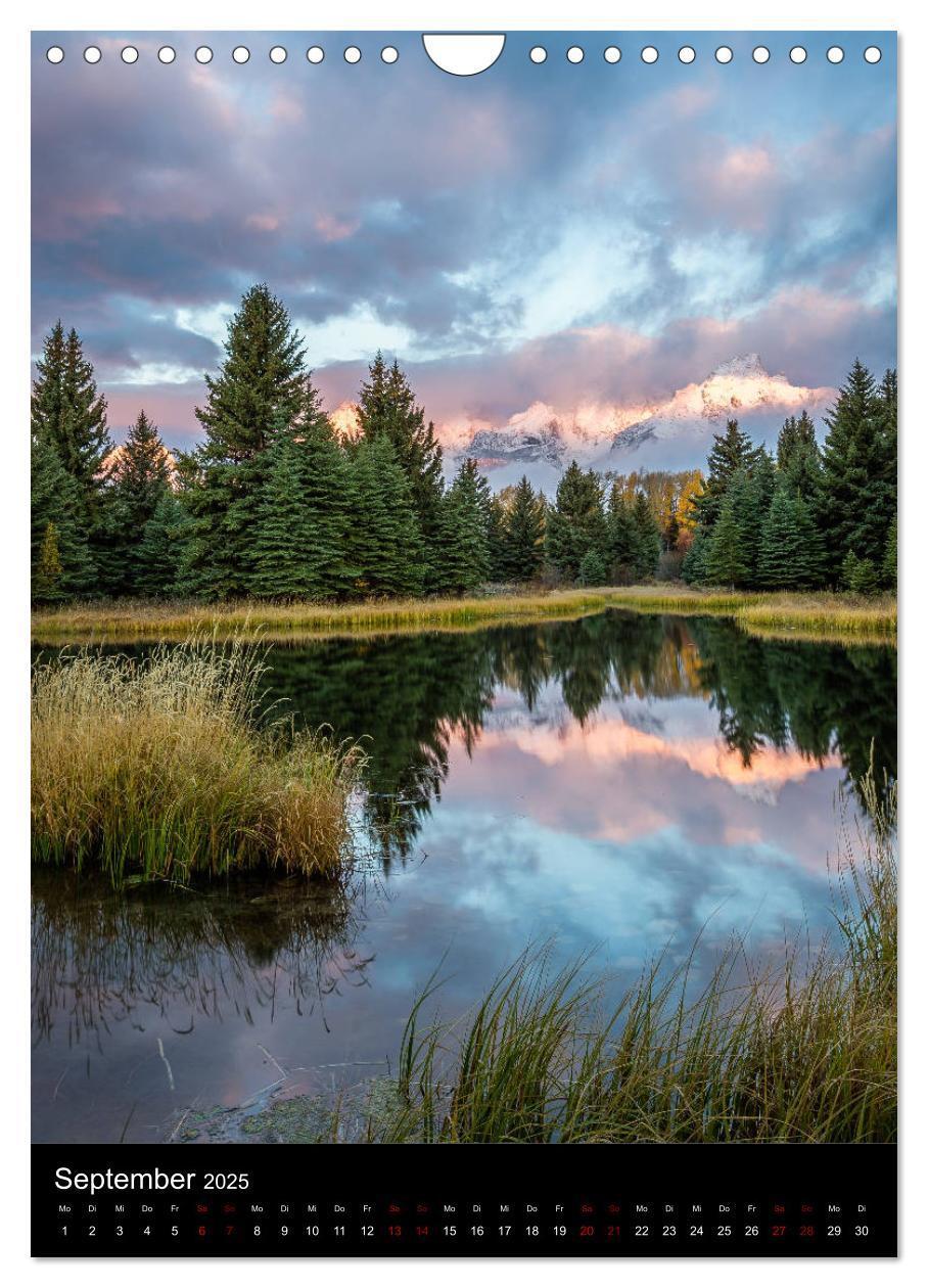 Bild: 9783435992935 | Teton Range - Der Grand Teton National Park (Wandkalender 2025 DIN...