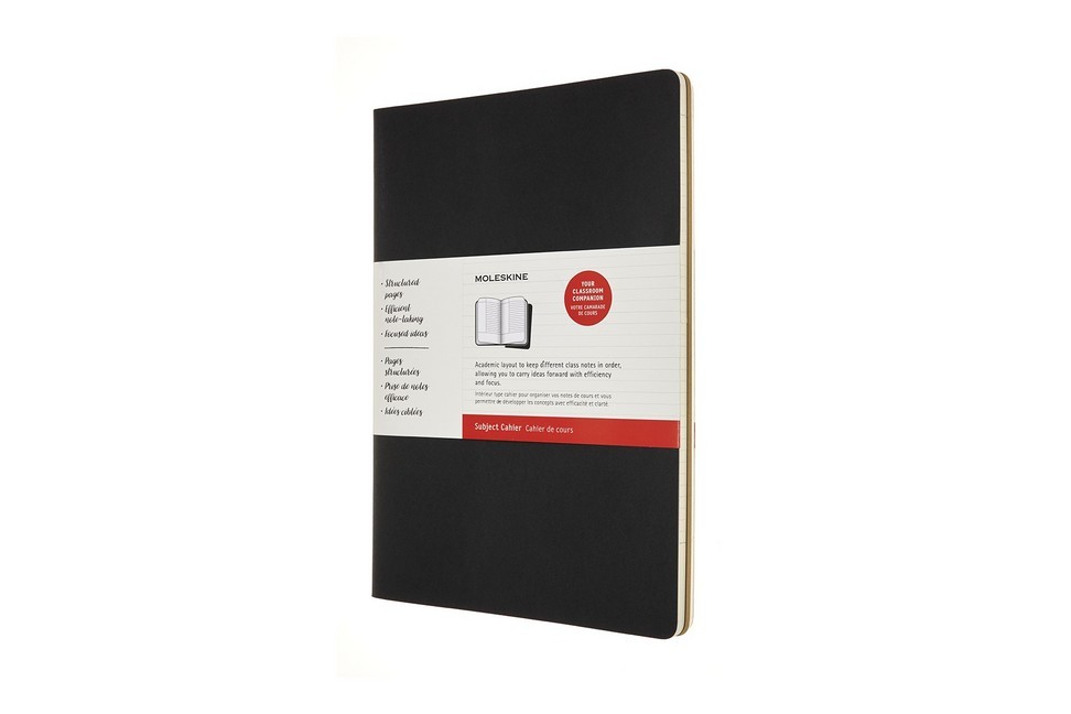 Cover: 8053853602534 | Moleskine Cahier Studien - Notizheft A4, Liniert, Kartoneinband,...