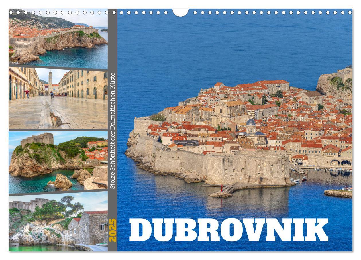 Cover: 9783383964916 | Dubrovnik - Stolze Schönheit der Dalmatischen Küste (Wandkalender...