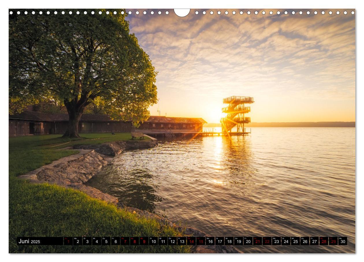 Bild: 9783383968242 | Lichtbilder vom Ammersee (Wandkalender 2025 DIN A3 quer), CALVENDO...