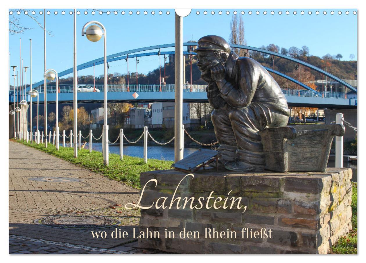 Cover: 9783457166543 | Lahnstein, wo die Lahn in den Rhein fließt (Wandkalender 2025 DIN...