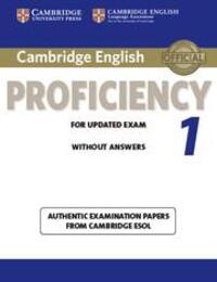 Cover: 9781107609532 | Cambridge English Proficiency 1 for Updated Exam Student's Book...